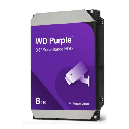 Disque Dur Interne De Surveillance Western Digital Purple 3.5″ 8 To – WD85PURZ Tunisie