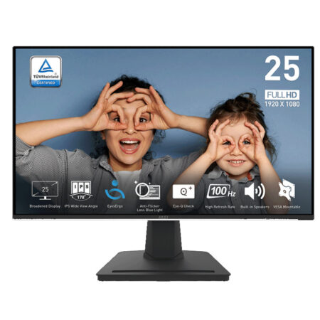 Ecran MSI PRO MP252 24.5″ FHD 100Hz IPS Noir – 9S6-3PC4CT-008 Tunisie