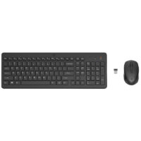 Ensemble Clavier et souris sans fil HP 330 Noir – 2V9E6AA Tunisie