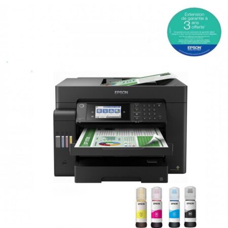 Imprimante à Réservoir Intégré Epson ECOTANK L6550 4 En 1 Couleur Wifi -C11CJ30403 Tunisie