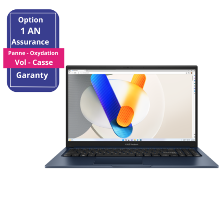 Pc Portable Asus Vivobook 15 X1504va I3 13è Gén 8go 512go Ssd – Bleu – X1504VA-NJ518W Tunisie