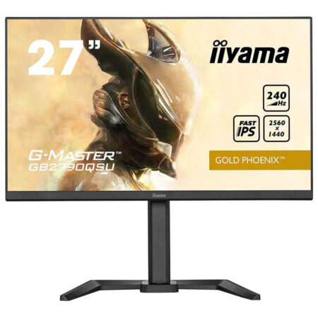 Ecran Gaming iiyama G-MASTER 27” WQHD FAST IPS 240 HZ -Noir Mate – GB2790QSU-B5 Tunisie