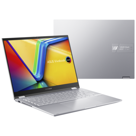 Pc Portable Asus Vivobook S 14 Flip I7 13Gen 8 Go 512 Go – Silver – TP3402VA-LZ264W Tunisie