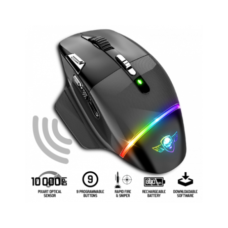 Souris Gamer Sans Fil SPIRIT OF GAMER XPERT-M800 RGB  Noir – S-XM800RF Tunisie