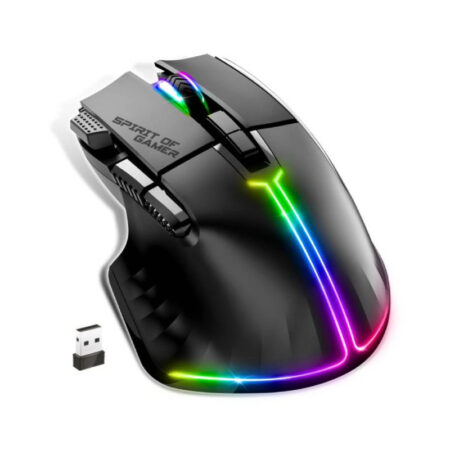 Souris Gaming Spirit Of Gamer Sans Fil PRO-M5 RGB Noir – S-PM5RFBK Tunisie