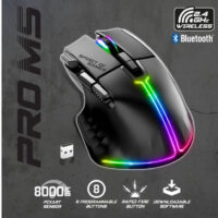 Souris Gaming Spirit Of Gamer Sans Fil PRO-M5 RGB Noir – S-PM5RFBK Tunisie