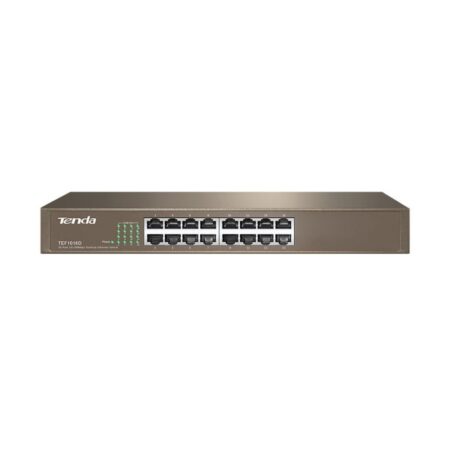 Switch De Bureau Tenda Tef1016d 16 Ports Fast Ethernet 10/100 Mbps – TEF1016D Tunisie