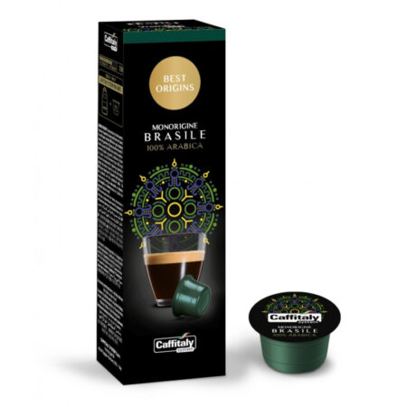 Paquet De 10 Capsules Caffitaly Brasil Alta Mogiana Tunisie