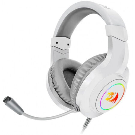 Micro Casque Gamer Redragon Hylas H260 RGB – Blanc -H260-RGB-WH Tunisie