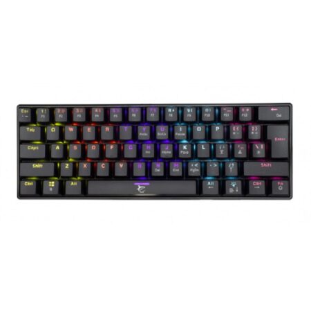 Clavier Gamer Mécanique White Shark GK-2022 Shinobi Noir / Browen Switches Tunisie