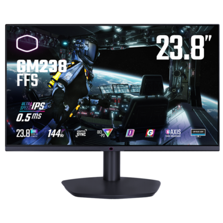 Écran Gaming Cooler Master 24″ Full Hd Ultra Ips 144 Hz – GM238-FFS Tunisie