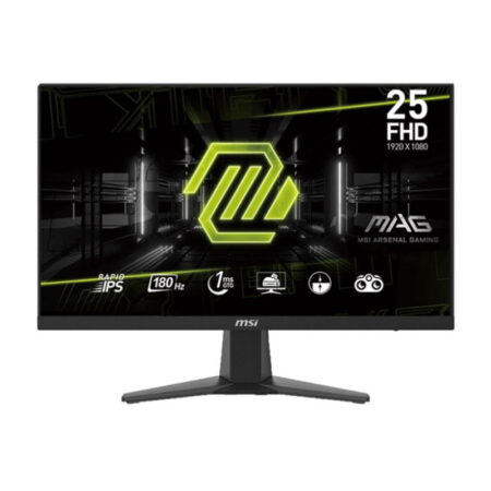 Ecran Gaming Msi Mag 256f 24.5” Full Hd Ips 180 Hz- Noir – 9S6-3BC11H-017 Tunisie