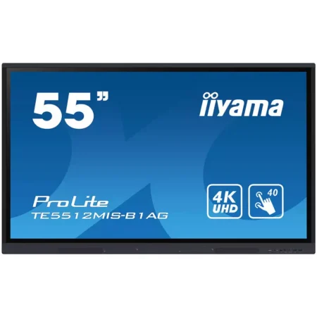 Ecran Interactif IIYAMA ProLite 55” 4K UHD – Noir Mate – TE5512MIS-B3AG Tunisie