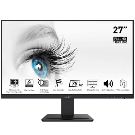 Ecran Msi Pro MP273AP 27” Full HD Pivotante 75 Hz -Noir -9S6-3PB49H-048 Tunisie