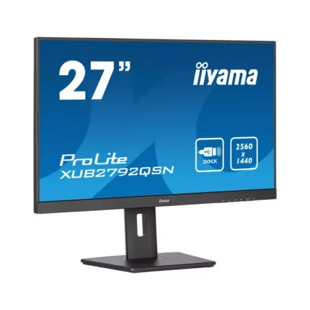 ecran iiyama Pro Lite – 27″ – WQHD – 75HZ  – XUB2792QSN-B5 Tunisie