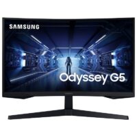 Ecran Gaming Samsung Odyssey G5 27″ LED 144Hz Incurvé – C27G55TQWR Tunisie