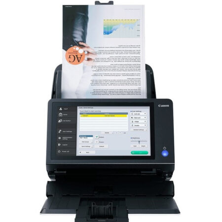 Scanner Canon Scanfront 400 – Blanc & Noir – 1255C003AF Tunisie