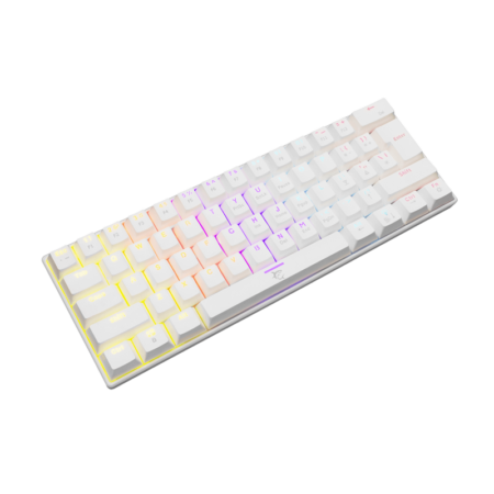 Clavier Gamer Mécanique White Shark GK-2022 Shinobi – Blanc / Browen Switches Tunisie