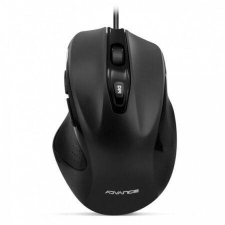 Souris Filaire Advance Shape 6D – Noir – S-6D-BK Tunisie