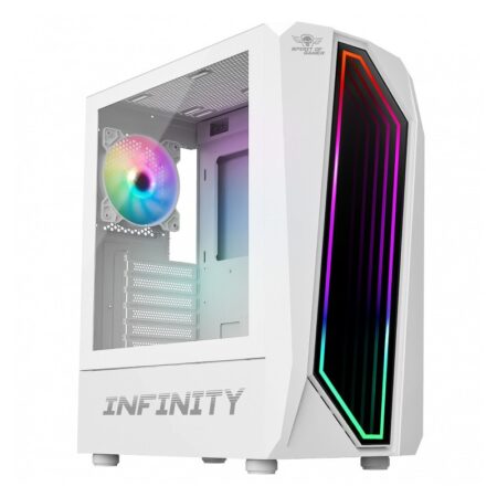 Boitier Spirit Of Gamer Infinity Artic Atx Gaming Argb – Blanc – 8201WT Tunisie