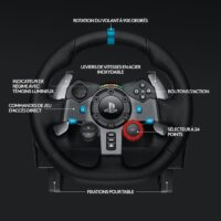 Volant & Pédale Logitech G29 – Noir- 941-000112 Tunisie