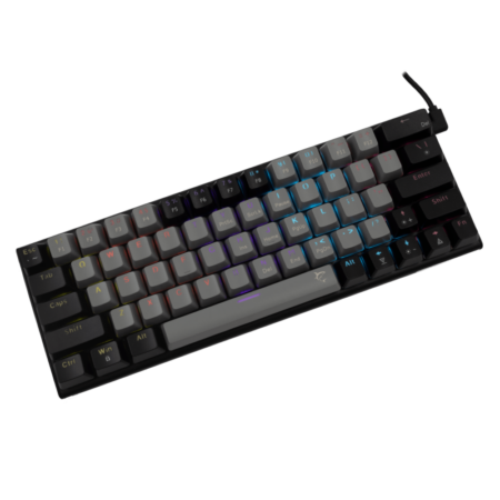 Clavier Gaming White Shark Wakizashi Blue Switches – Gris et Noir -GK-002721 Tunisie