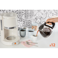 Cafetière Filtre Moulinex 1000 W FG381A10 Soleil Ivoire Tunisie