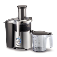Centrifugeuse Moulinex Easy Fruit Metal 800 W JU610D10 Inox Tunisie
