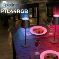 Lampe de bureau Sans Fil Platinet 4W -Noir RGB – PTL44RGB Tunisie