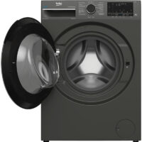 Machine à Laver Frontale Beko 8 Kg Inverter B3WFU5822MG Hublot Gris Foncé Tunisie