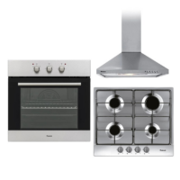 Pack Encastrable Focus Four F.525X + Plaque de Cuisson F.401X + Hotte F.605X Inox Tunisie