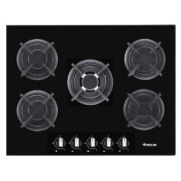 Plaque de Cuisson Focus F.406W 5 Feux 70 cm Blanc Tunisie