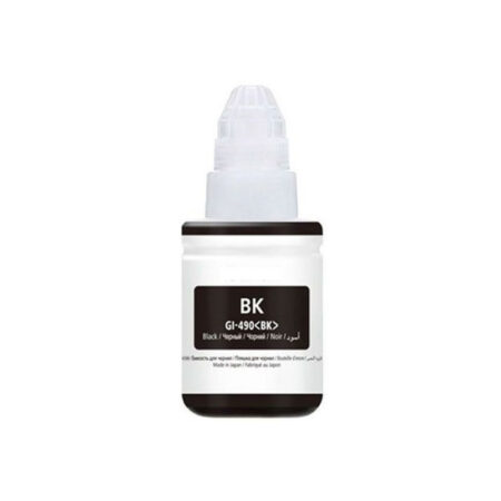 Bouteille D’encre Adaptable Canon Gi 490 Bk – Noir – GI-490-NA Tunisie