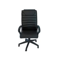 Chaise directeur Malta Base Chrome – Marron Tunisie
