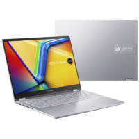 Pc Portable Asus Vivobook S 14 Flip I9 13Gen 16 Go 512 Go – Silver -TP3402VA-LZ263W Tunisie