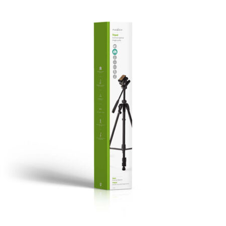 Trépied Pour Appareils Photos Nedis 2.5 Kg 165 CM Noir – TPOD4000BK Tunisie