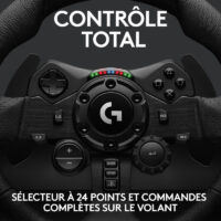Volant De Course Avec Pédales Logitech G G923 Pour Pc , Playstation 4 Et 5 – Noir – 941-000149 Tunisie