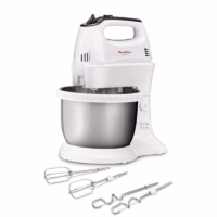 Batteur Avec Bol Moulinex 300 W HM3121B1 Blanc & Inox Tunisie