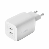 Chargeur Mural Belkin Boostcharge Usb-c 3 Ports Avec Pps 67w + Câble Usb-c Vers Usb-c -Blanc -wcc002vf2mwh-b6 Tunisie