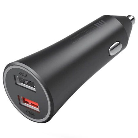 Chargeur Voiture Xiaomi 37W 2 Ports Noir – 26554 Tunisie