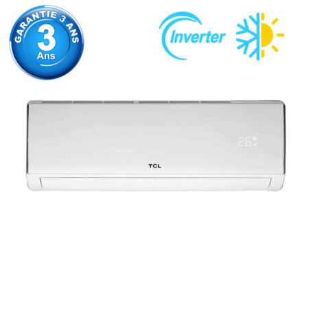 Climatiseur TCL 9000 BTU Chaud & Froid Inverter TAC-09 CHSA-XA51 Blanc Tunisie