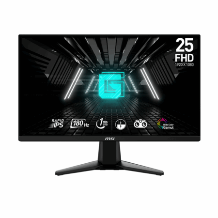 Ecran Gaming Msi G255F 24,5” FHD Flat 180 Hz – Noir – 9S6-3BC01M-027 Tunisie