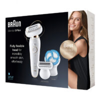 Épilateur Braun Pro 3D Silk-épil 9 Flex SES-9010 Blanc Tunisie