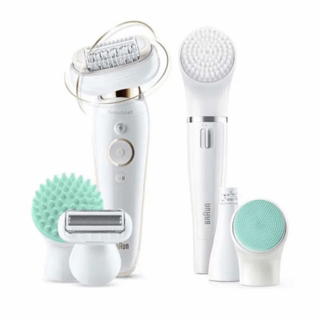 Épilateur Braun Pro Silk-épil 9 3D SES9300 Blanc Tunisie