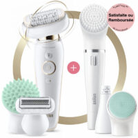 Épilateur Braun Pro 3D Silk-épil 9 Flex SES-9010 Blanc Tunisie