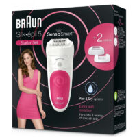 Épilateur Braun Silk-épil 5 SensoSmart SES5-500 Blanc & Rose Tunisie
