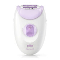Épilateur Électrique Braun Silk-épil 3 SE3-000 Blanc & Violet Tunisie