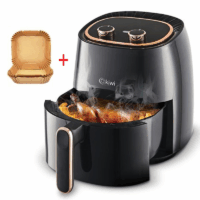 Friteuse Sans Huile Kiwi 5L KAF-5535 Noir Tunisie