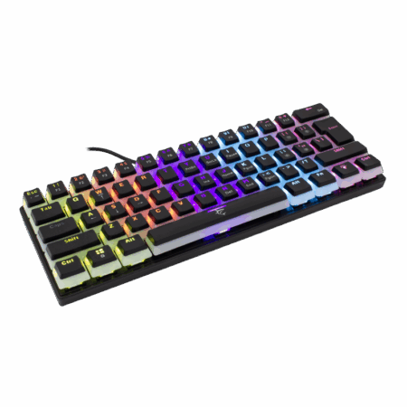 Clavier Gamer Mécanique White Shark Ashiko Gk-2202 Rgb / Noir / Blue Switches – GK-2202-BK/BL Tunisie