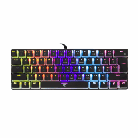 Clavier Gamer Mécanique White Shark Ashiko Gk-2202 Rgb / Noir / Blue Switches – GK-2202-BK/BL Tunisie